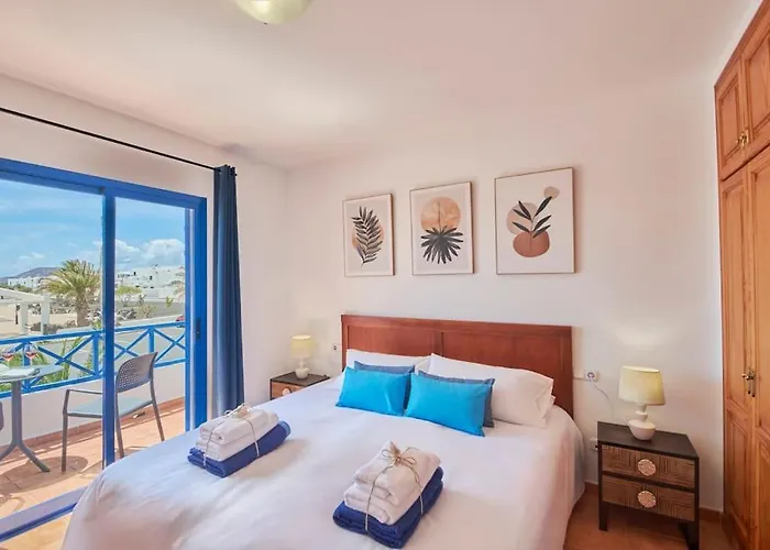 Tatil Evi Maria Del Mar 2 Minutes To Supermarkets, 10 Minutes To Marina Rubicon, Pool, High Speed Wifi Playa Blanca