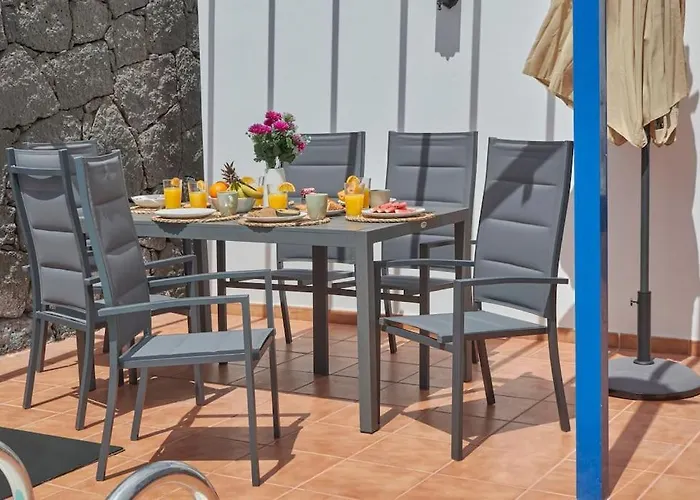 Nyaraló Maria Del Mar 2 Minutes To Supermarkets, 10 Minutes To Marina Rubicon, Pool, High Speed Wifi Playa Blanca