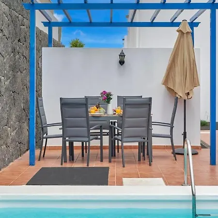 Maria Del Mar 2 Minutes To Supermarkets, 10 Minutes To Marina Rubicon, Pool, High Speed Wifi Playa Blanca (Lanzarote)